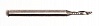 Спиральная концевая фреза Duratech с одной режущей кромкой D=2.0 мм, 6/38, SEHM