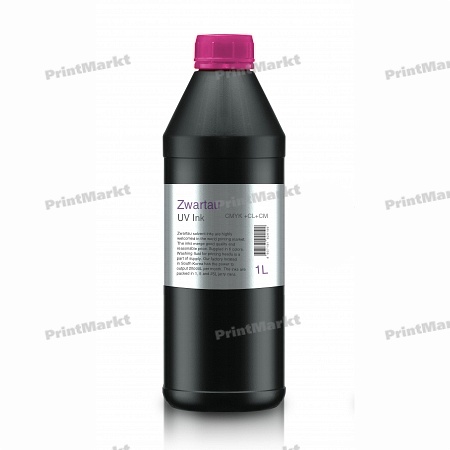УФ чернила для широкоформатной печати баннеров Zwartau Magenta UV 1L