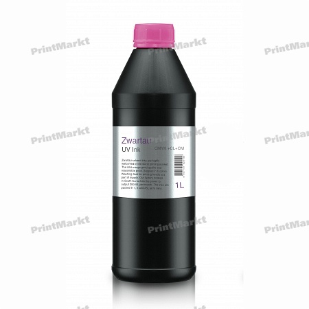 УФ чернила для широкоформатной печати баннеров Zwartau Magenta Light UV 1L