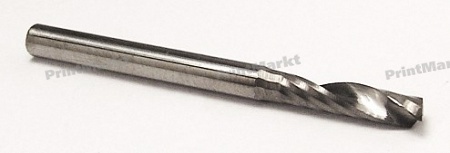 Спиральная концевая фреза Duratech с одной режущей кромкой D=3.175 мм, 12/40, SERM