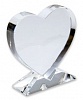 Фотокристалл (заготовка) SJ44 Сердечко на подставке (Love screen), D=101мм