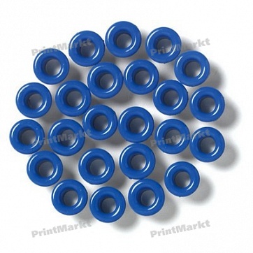 Люверсы PrintMarkt, синие, d 5,5 мм в ассортименте