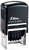 Датер с полем для текста (30 х 20 мм) Printer S-835D, Shiny, в ассортименте