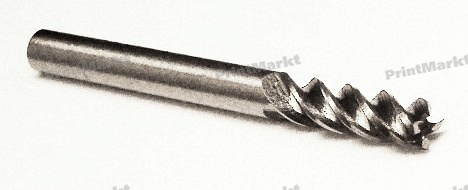 Фреза спиральная концевая 4 мм 4-зуб (РФ)
