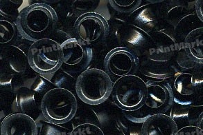 Люверсы PrintMarkt, черные вороненые, d 5,5 мм, 1000 шт