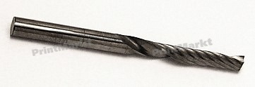 Спиральная концевая фреза Duratech с одной режущей кромкой D=4.0 мм, 25/50, SERM