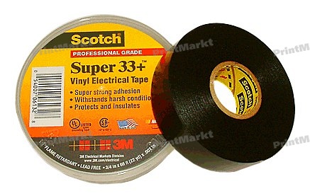 Изоляционная лента 3M™ Scotch® Super 33+™, черная