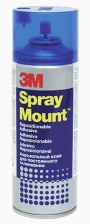 Аэрозольный клей 3M™ Scotch Spray-Mount прозрачный, 400мл