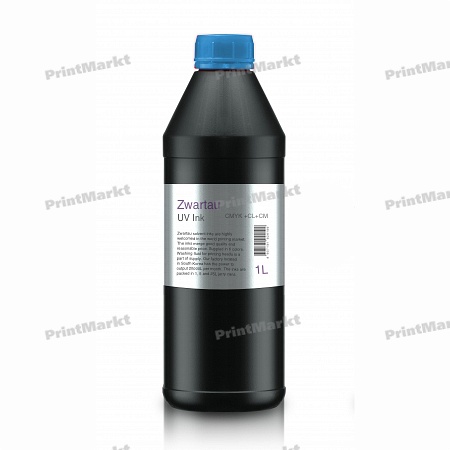 УФ чернила для широкоформатной печати баннеров Zwartau Cyan UV 1L