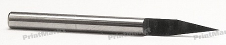 Конический гравер с плоской режущей кромкой 0,1мм, угол 20 градусов, HTAG, Duratech