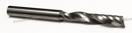 Спиральная концевая фреза Duratech с одной режущей кромкой D=4.0 мм, 22/45, SERM