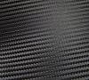 Самоклеящаяся пленка LG Carbon для автостайлинга, с эффектом карбона, черная матовая