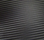 Самоклеящаяся пленка LG Carbon для автостайлинга, с эффектом карбона, черная матовая