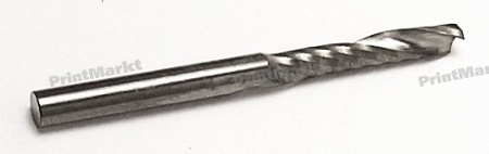 Спиральная концевая фреза Duratech с одной режущей кромкой D=3.175 мм, 17/40, SEHM