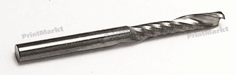 Спиральная концевая фреза Duratech с одной режущей кромкой D=3.175 мм, 17/40, SEHM