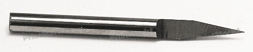 Конический гравер с плоской режущей кромкой 0,2мм, угол 20 градусов, HTAG, Duratech