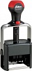 Датер с полем для текста (60x40мм) Heavy Duty H-6107, Shiny